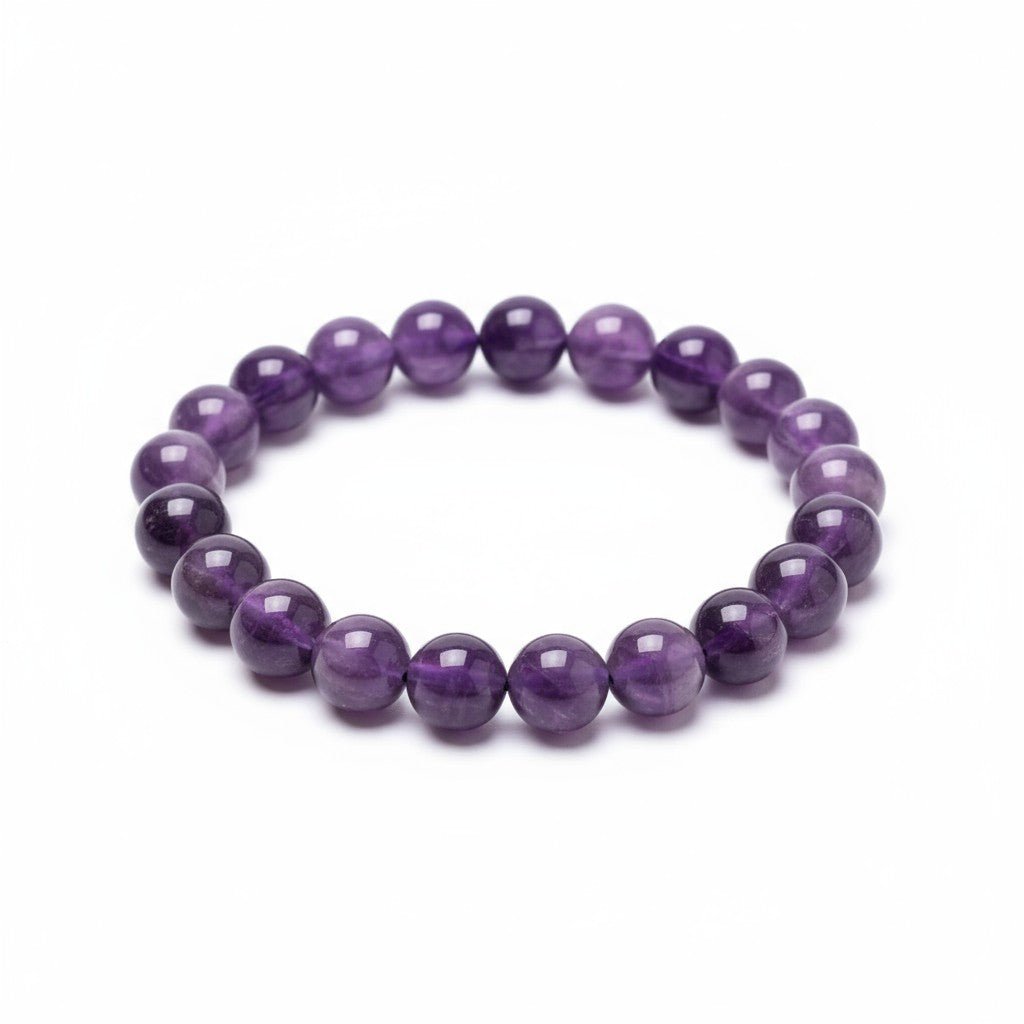 Améthyste - Bracelet 8mm - Me Essentiels