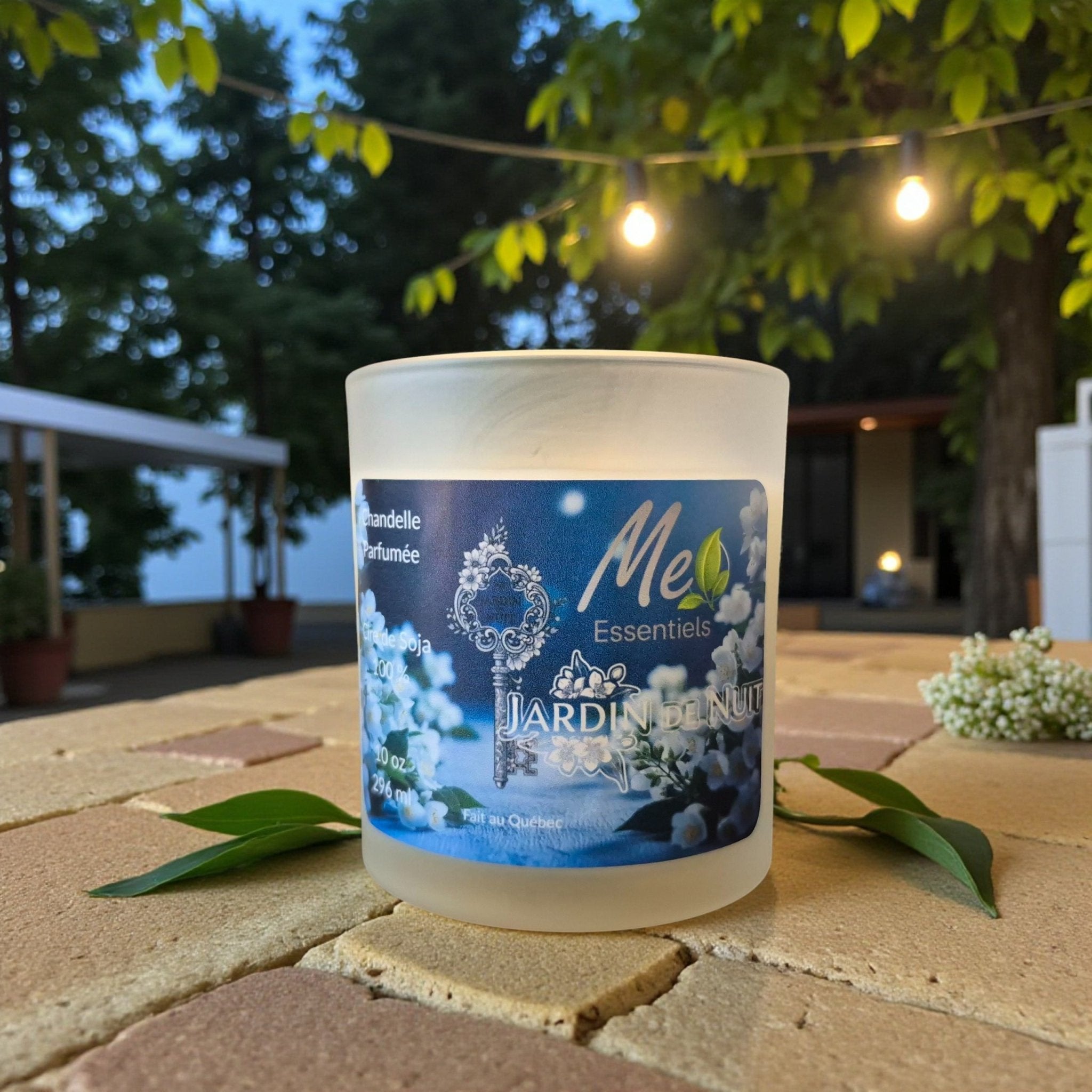 Jardin de Nuit - Chandelle 10 oz - Me Essentiels