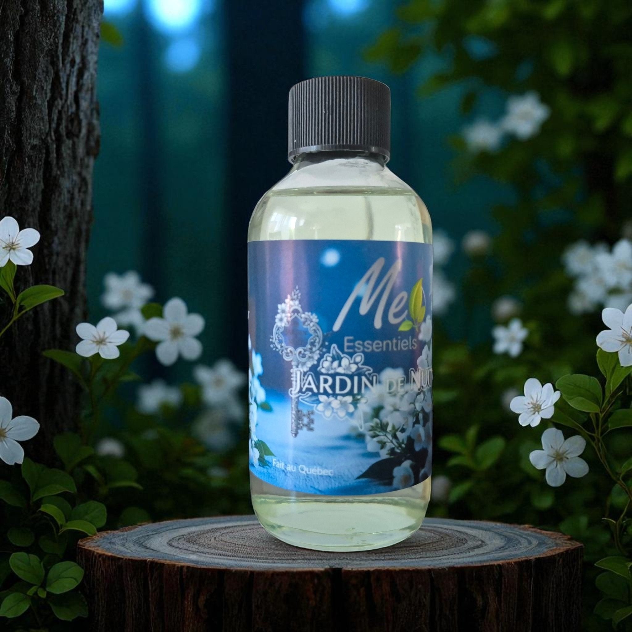 Jardin de Nuit - Huile à Diffuseurs à Roseaux - Me Essentiels