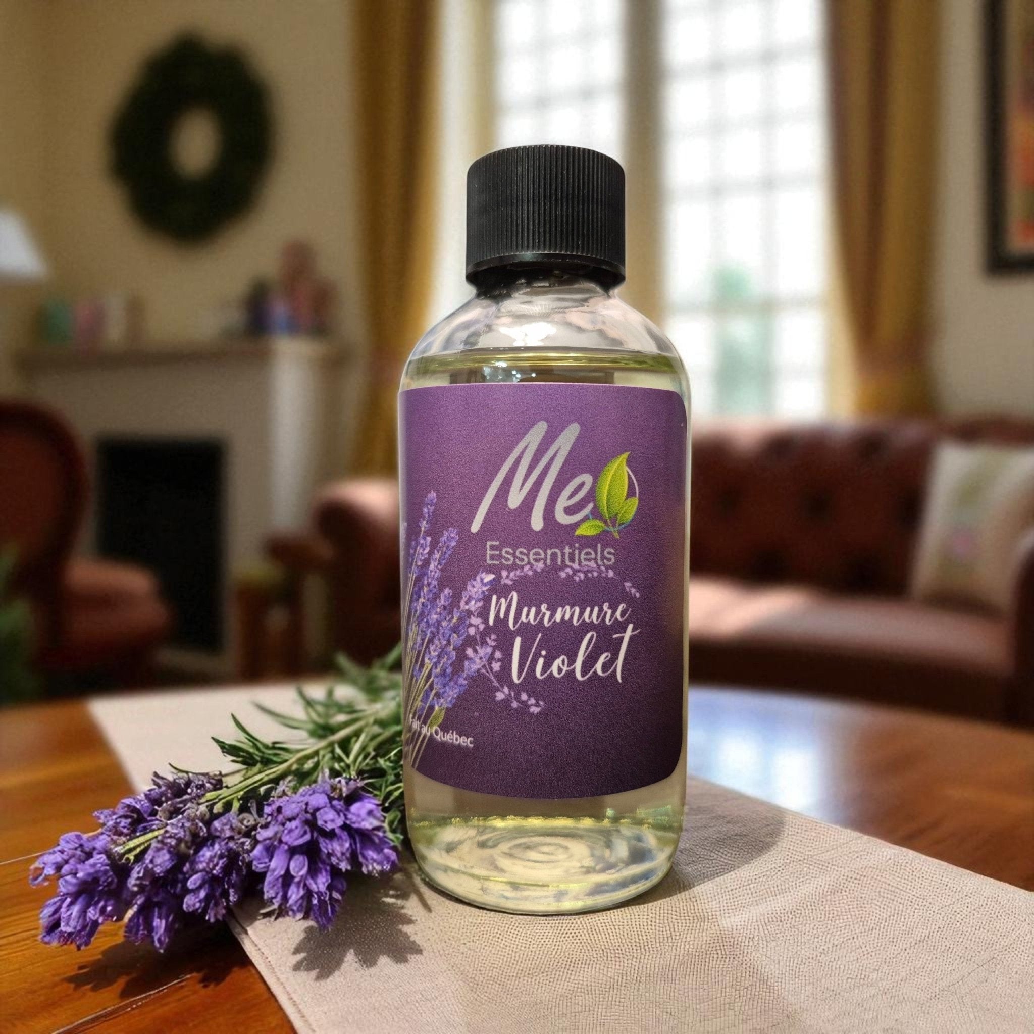 Murmure Violet - Diffuseur à Roseaux - Me Essentiels
