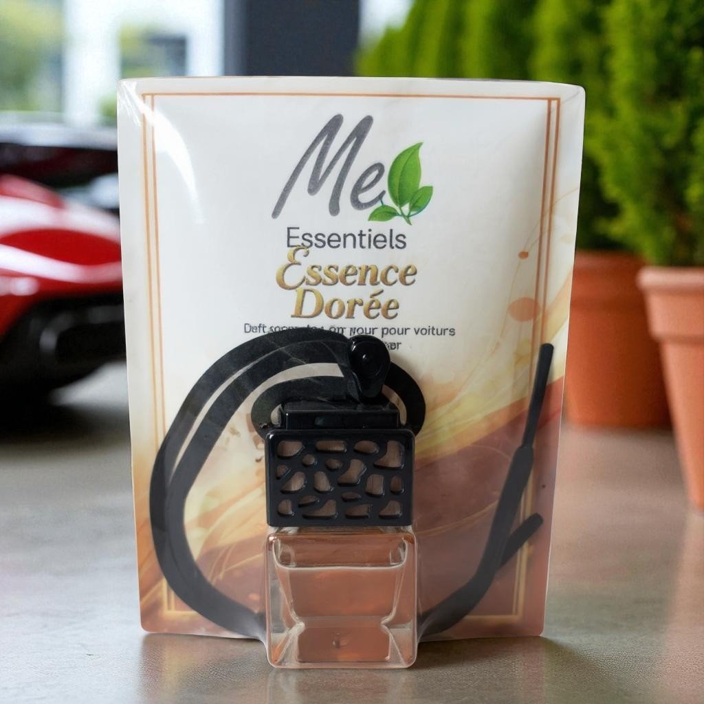 Essence Dorée - Désodorisant pour Automobile - Me Essentiels