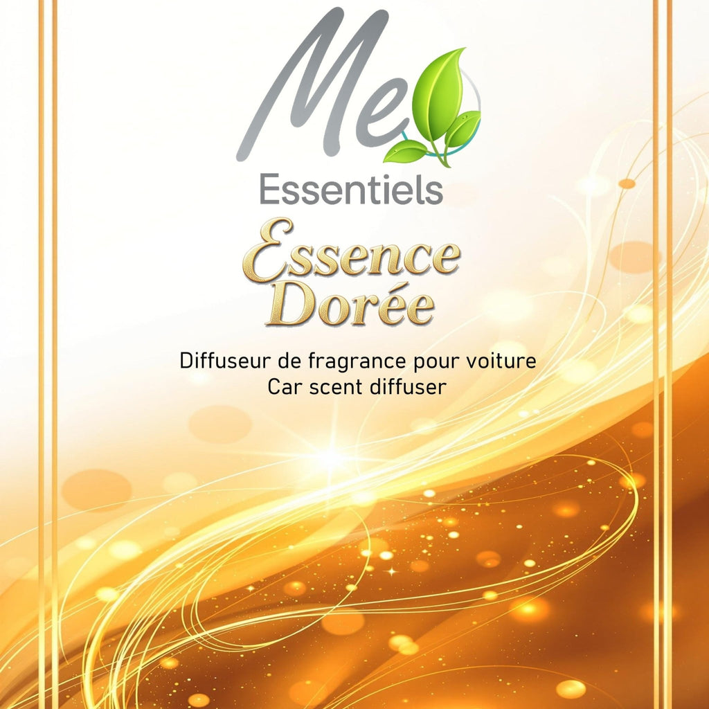 Essence Dorée - Désodorisant pour Automobile - Me Essentiels