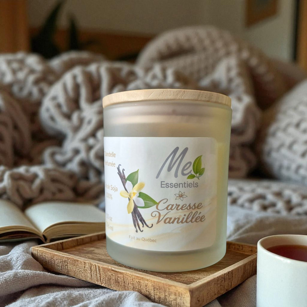Caresse Vanillée - Chandelle 10 oz