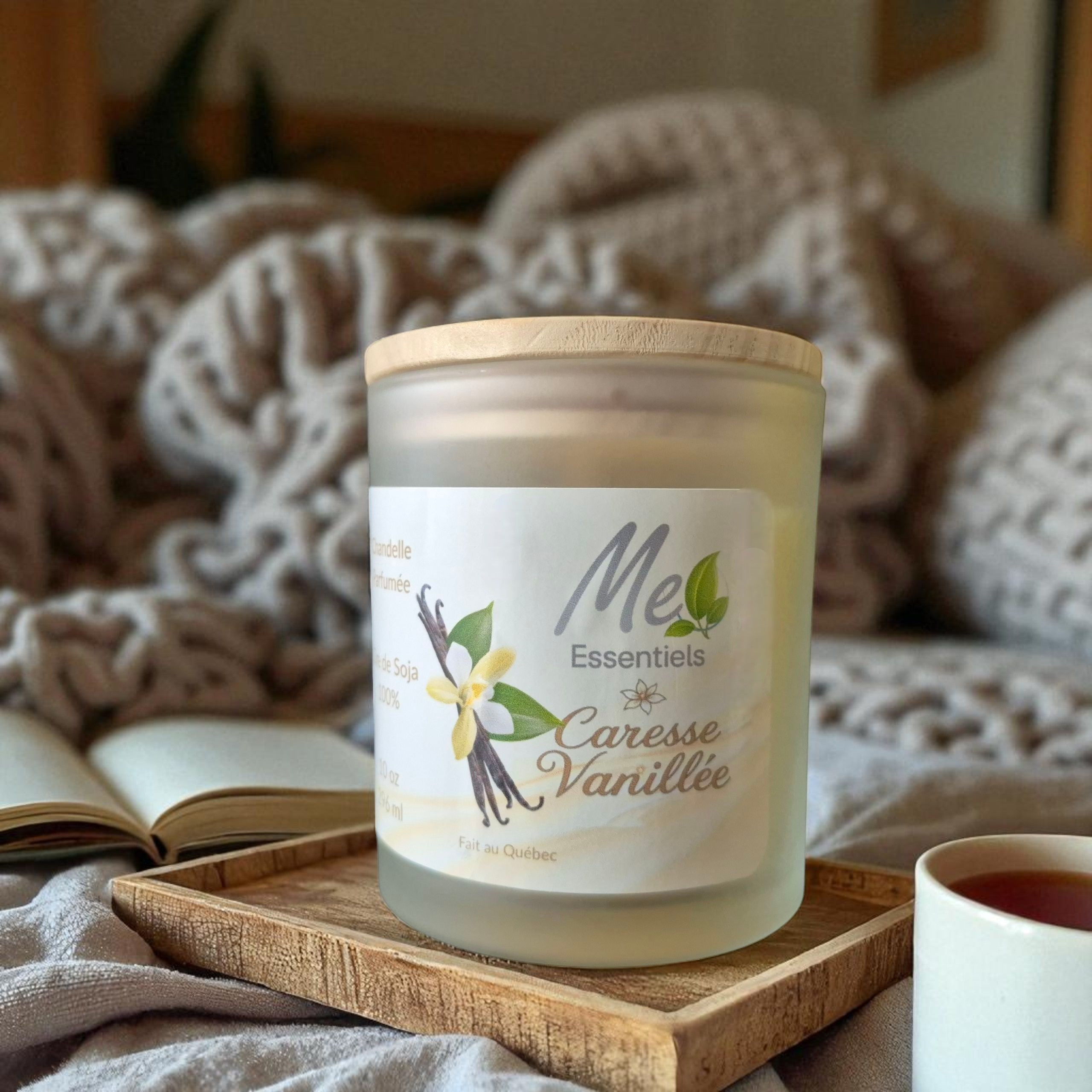 Caresse Vanillée - Chandelle 10 oz