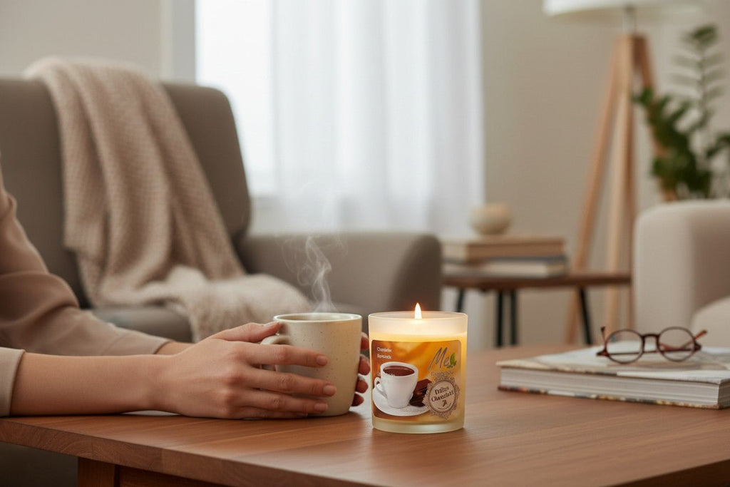 Délice Chocolaté - Chandelle 10oz - Me Essentiels