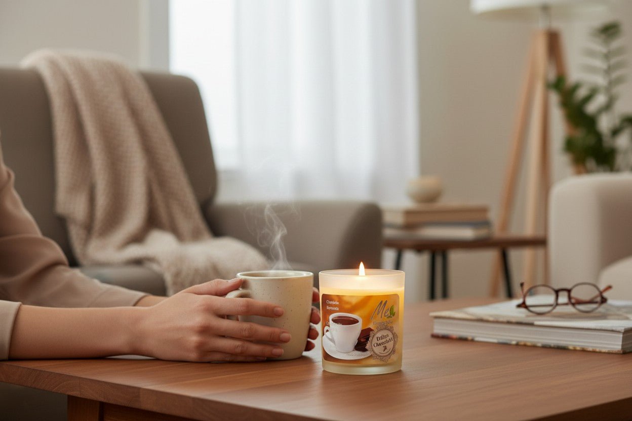 Délice Chocolaté - Chandelle 10oz - Me Essentiels