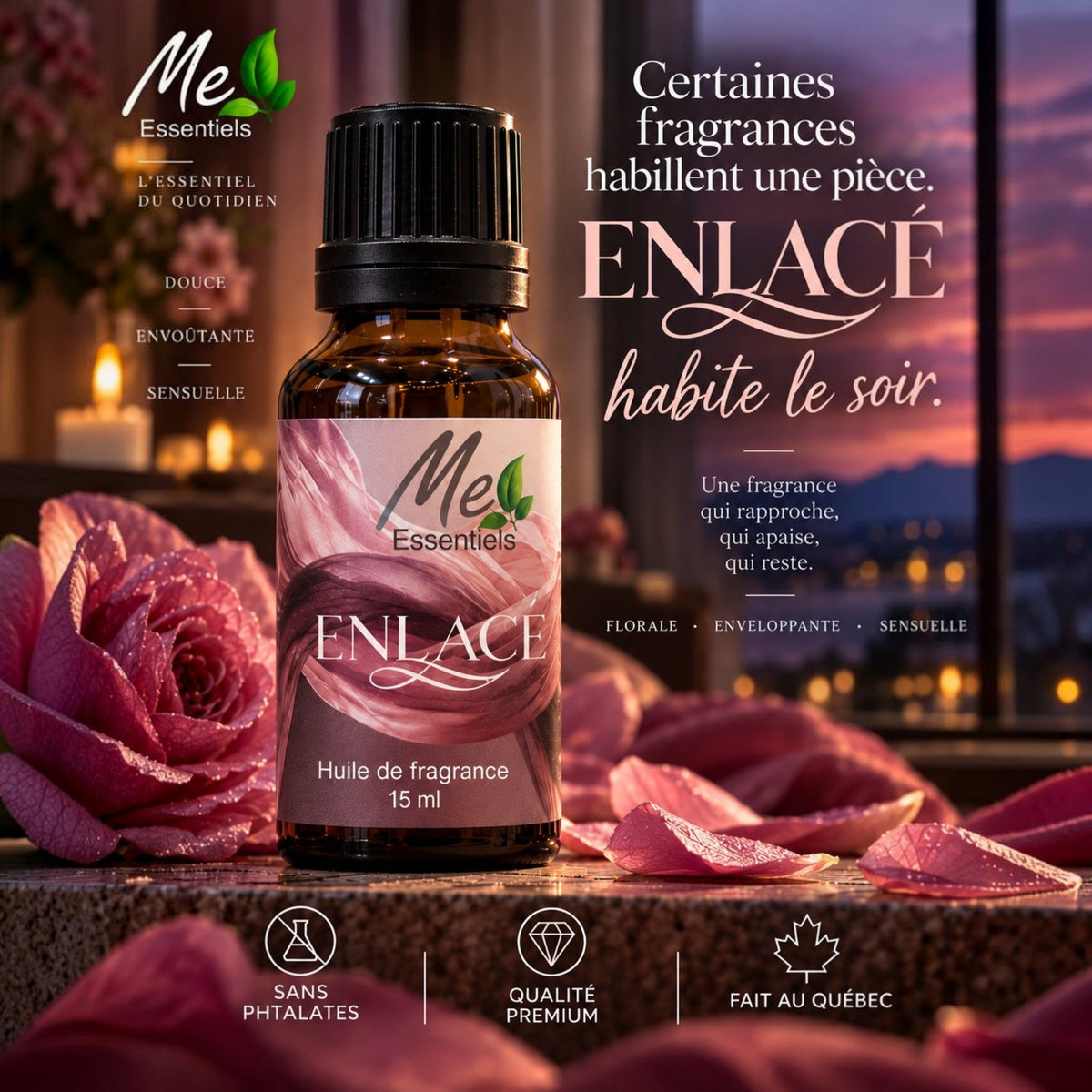 ENLACÉ — Huile de fragrance - Me Essentiels