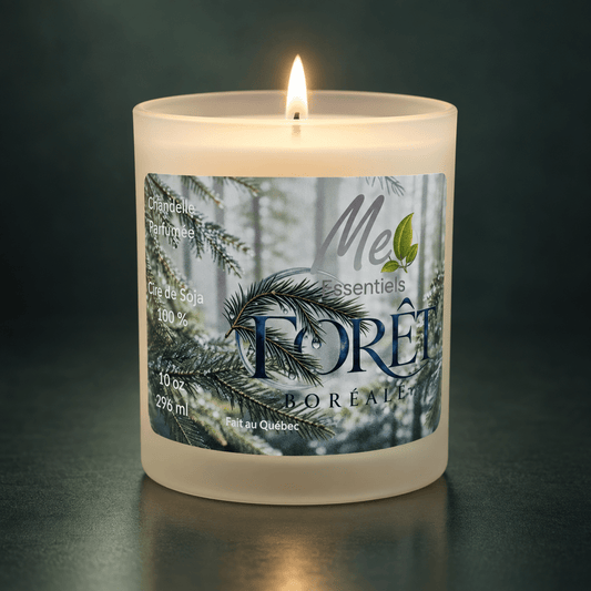 Forêt Boréale - Chandelle 10oz - Me Essentiels