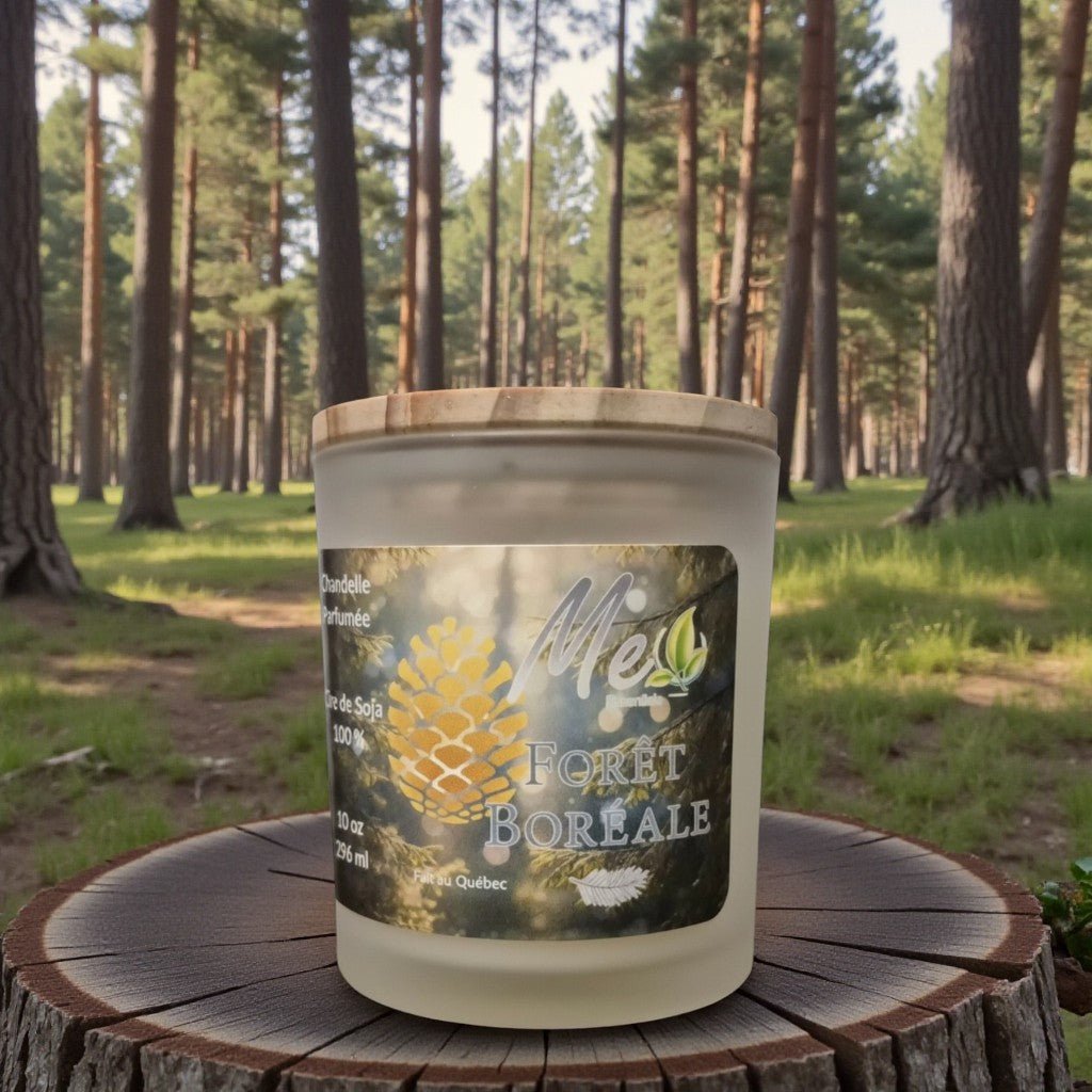 Forêt Boréale - Chandelle 10oz - Me Essentiels