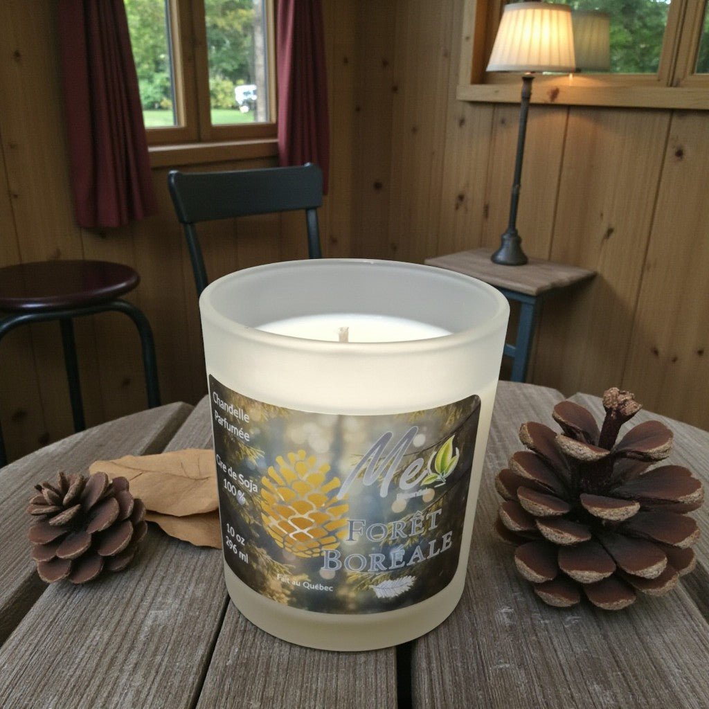 Forêt Boréale - Chandelle 10oz - Me Essentiels