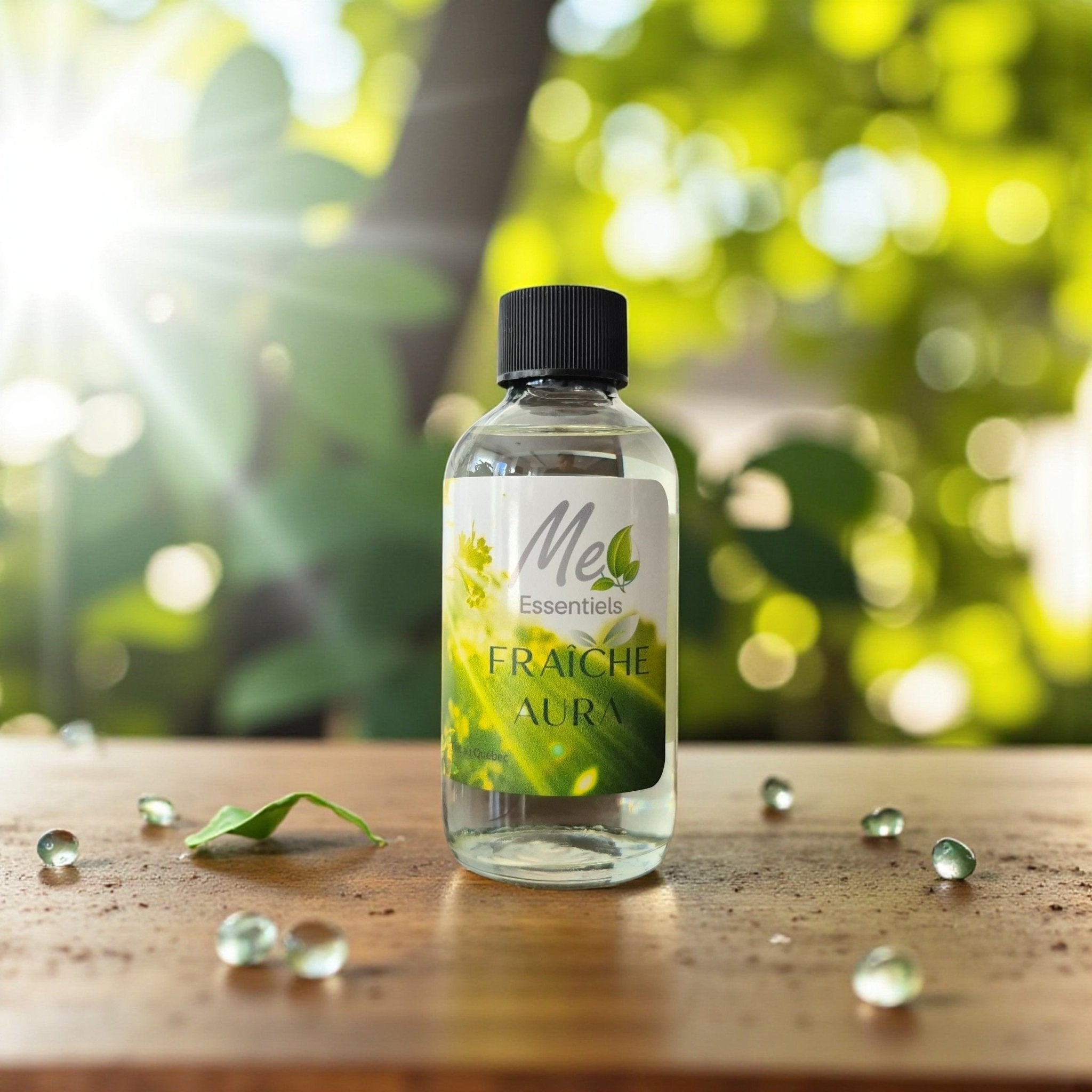 FRAÎCHE AURA - Huile à Diffuseurs à Roseaux 120ml - Me Essentiels