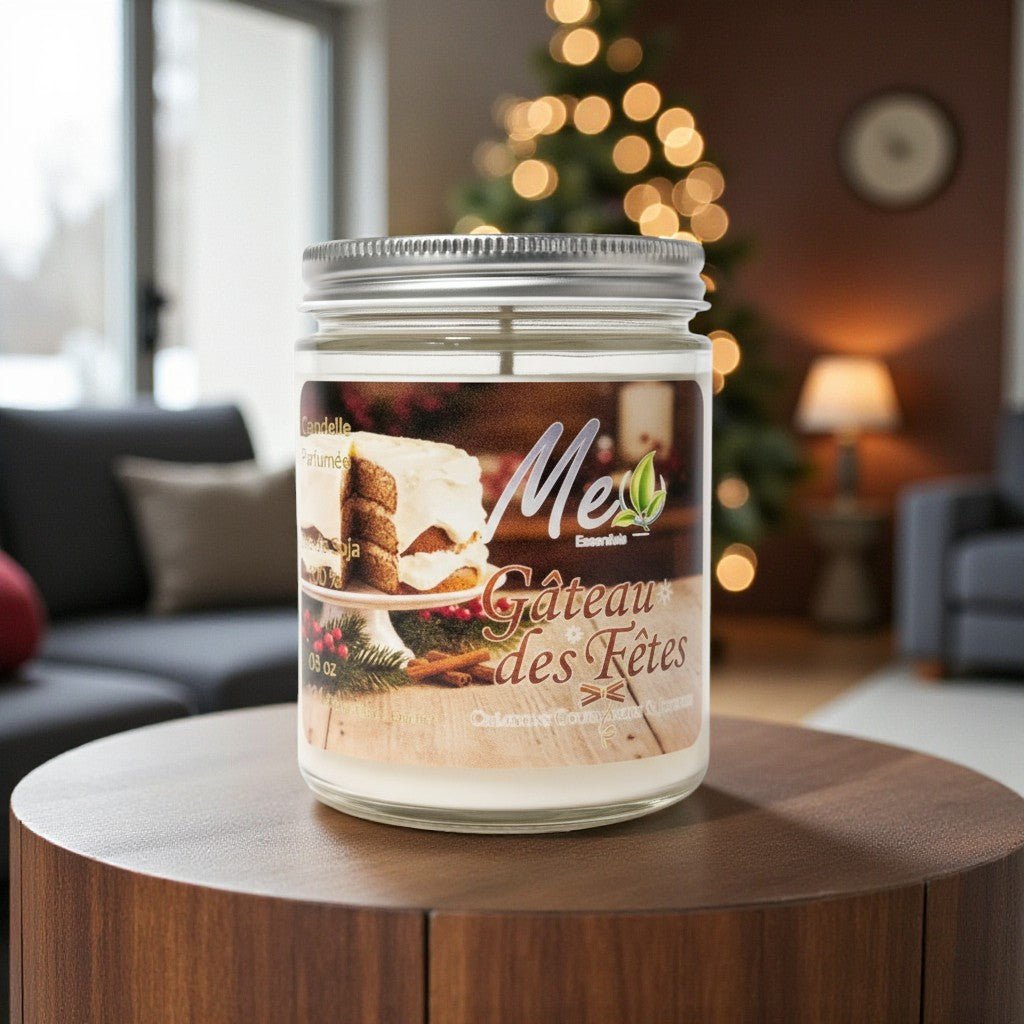 Gâteau des Fêtes - Chandelles 08 oz - Me Essentiels