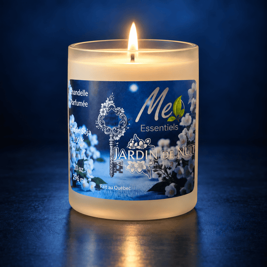 Jardin de Nuit - Chandelle 10 oz - Me Essentiels
