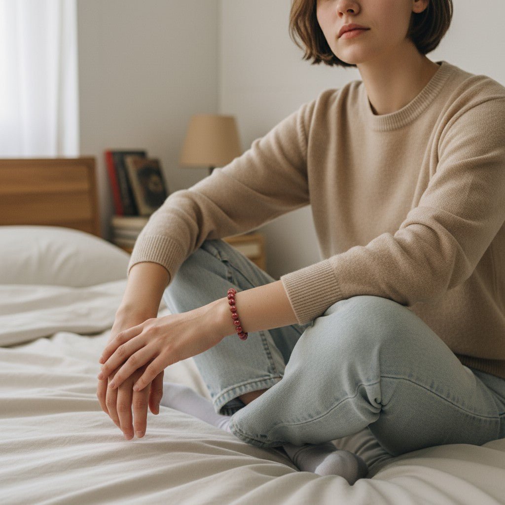 Jaspe Rouge - Bracelet - Me Essentiels