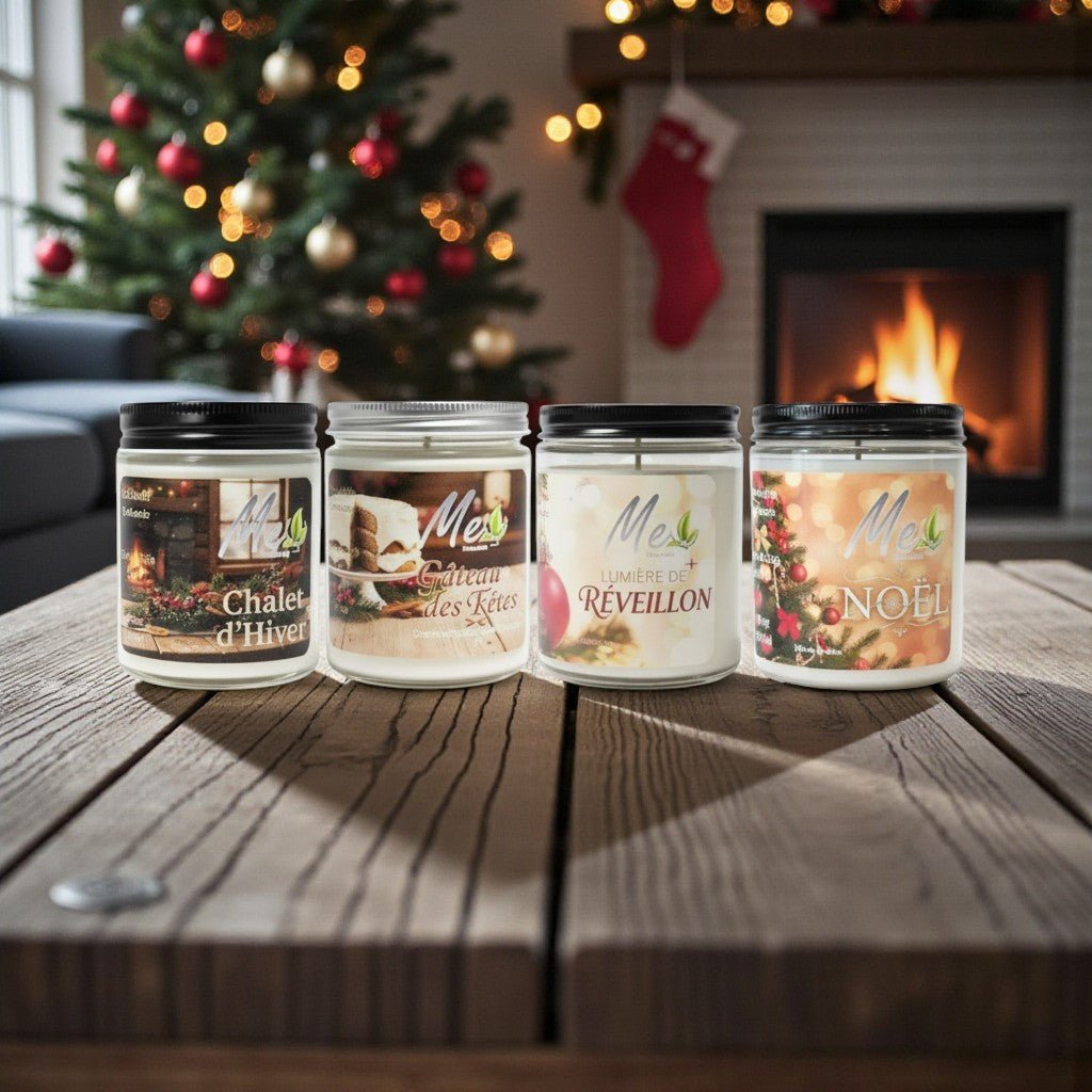 Kit des 4 Chandelles de Noël - Me Essentiels