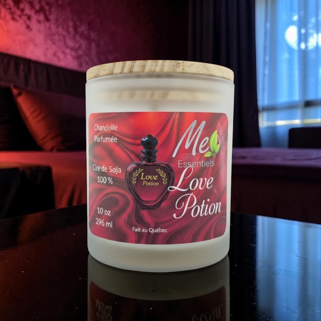 Love Potion - Chandelle 10 oz - Tombe en amour encore - Me Essentiels