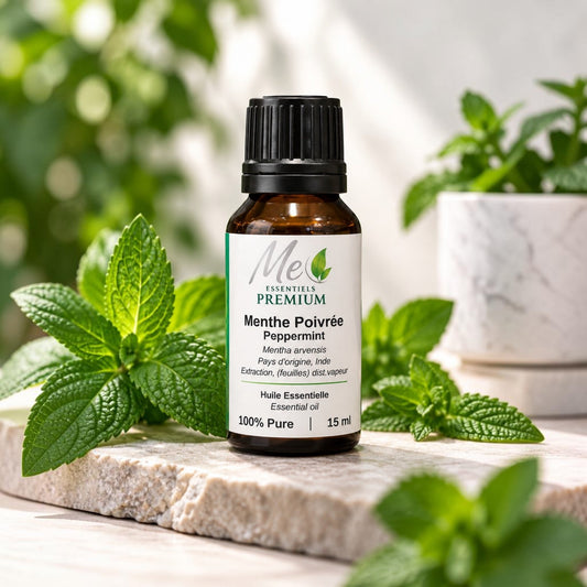 Menthe poivrée - Huile essentielle -15ml - Me Essentiels
