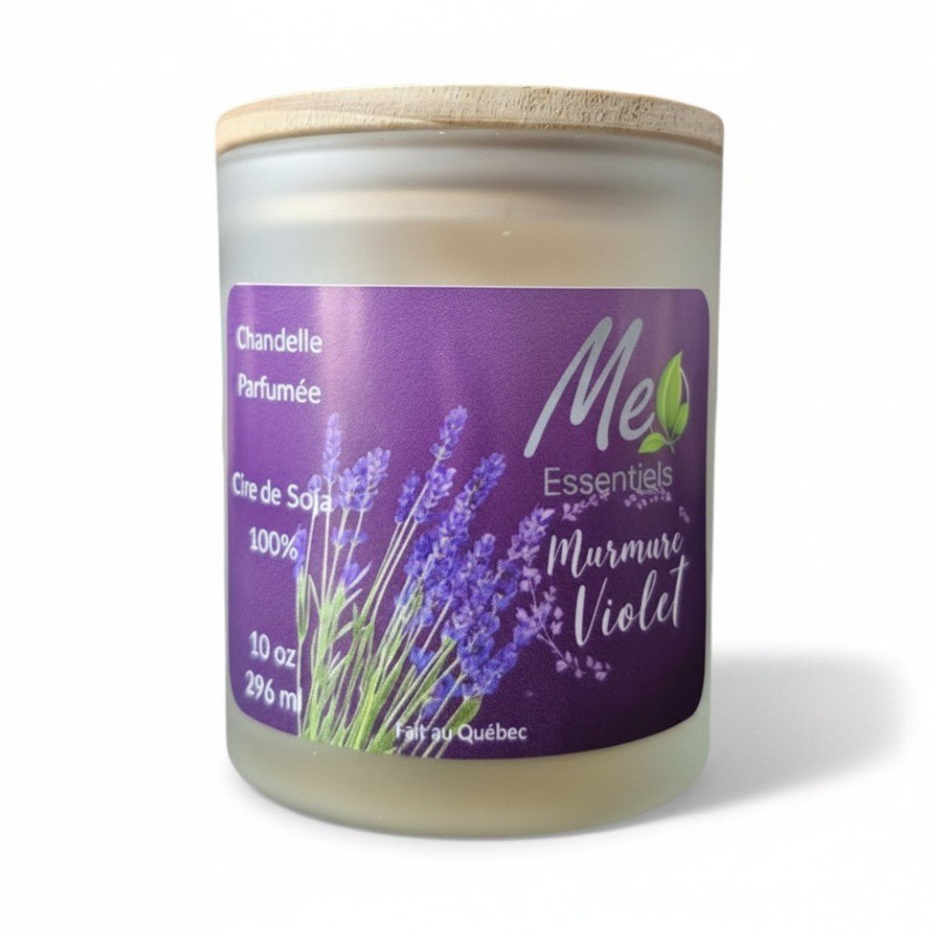 Murmure Violet - Chandelle 10 oz - Me Essentiels