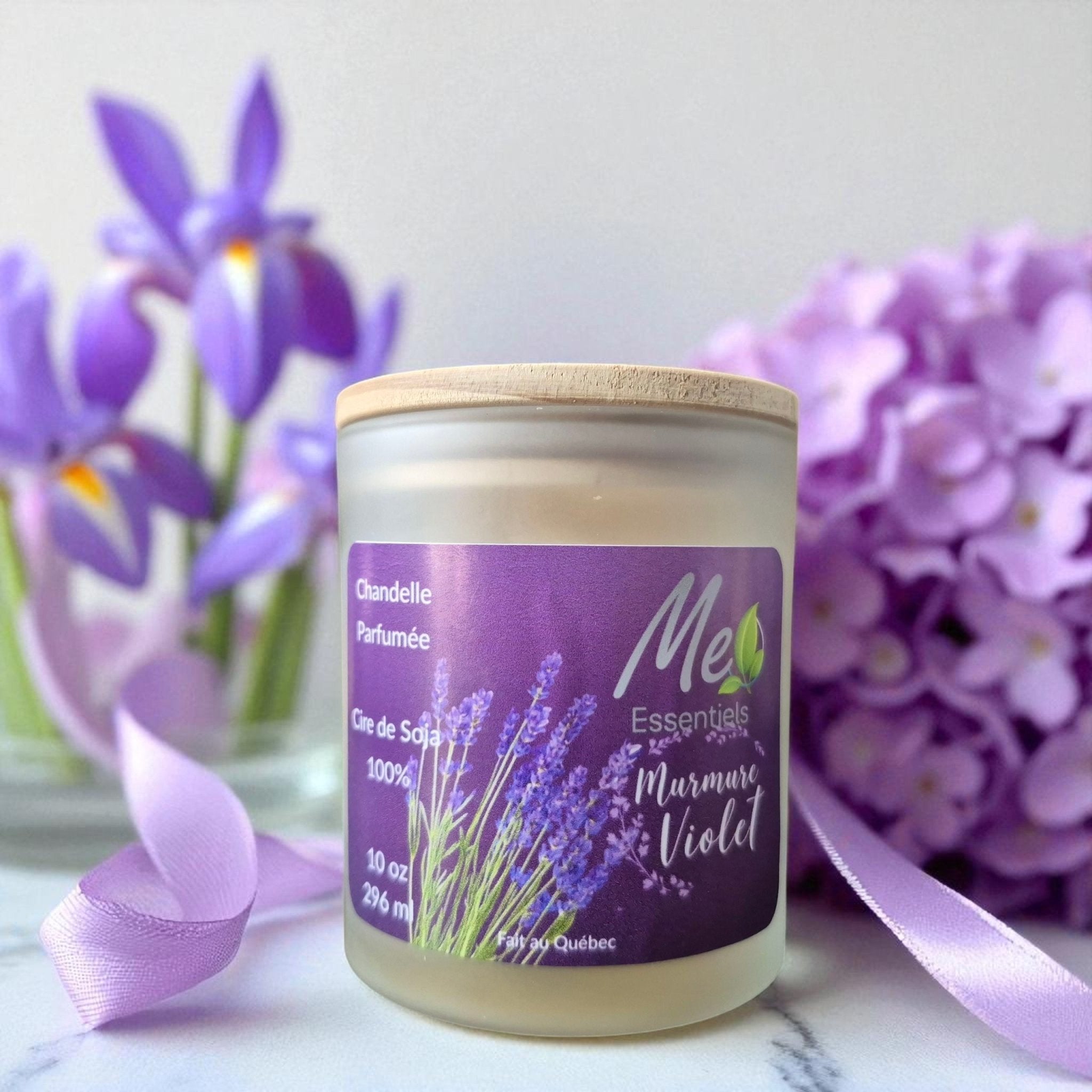 Murmure Violet - Chandelle 10 oz - Me Essentiels
