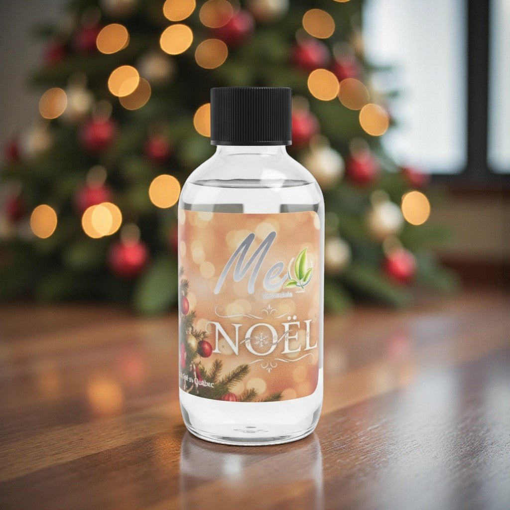 NOËL – Diffuseur à Roseaux avec bâtons de couleurs. - Me Essentiels