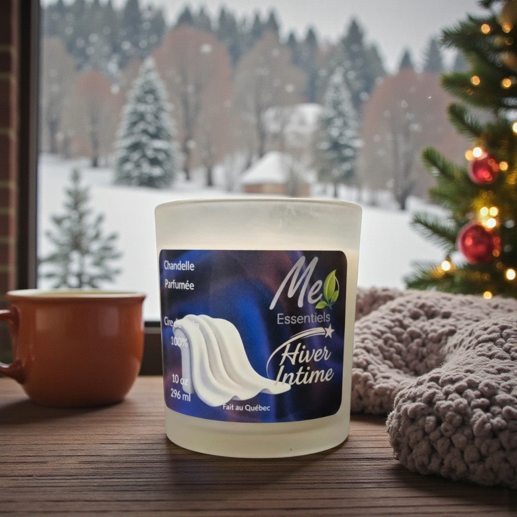 Plaisir d'Hiver – Chandelle de soya 10oz - Me Essentiels
