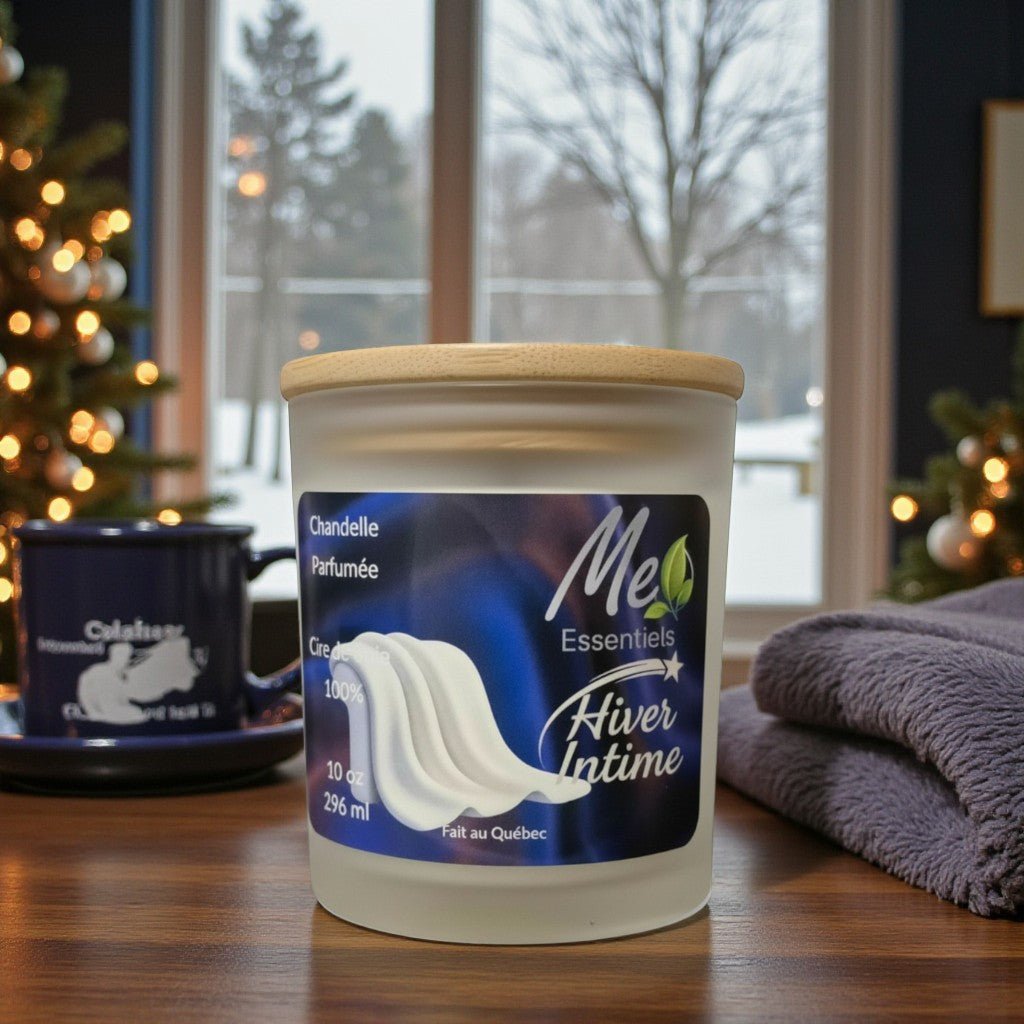 Plaisir d'Hiver – Chandelle de soya 10oz - Me Essentiels