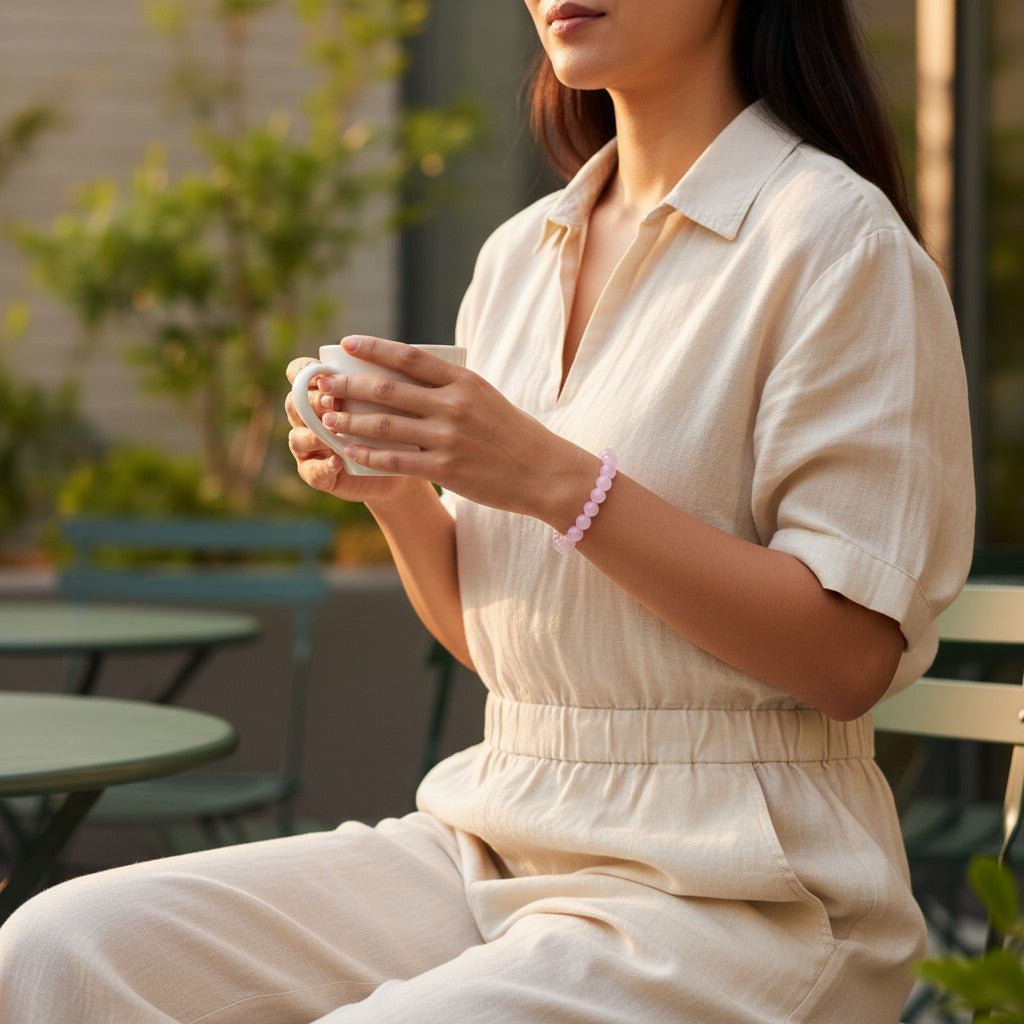 Quartz Rose - Bracelet - Me Essentiels