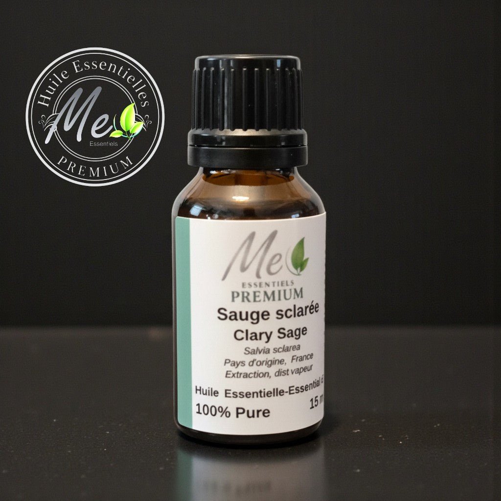 Sauge sclarée - Huile essentielle - 15 ml - Me Essentiels