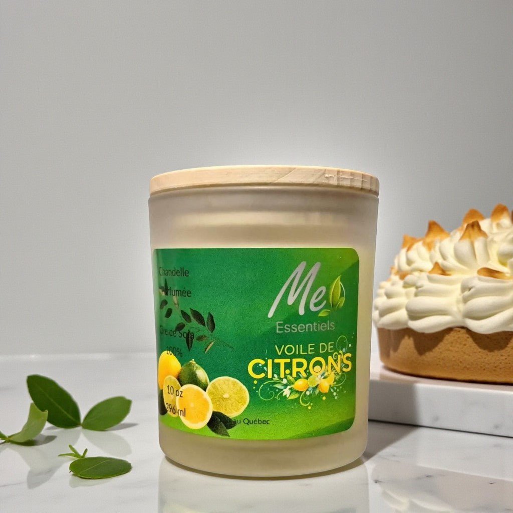 Voile de Citron - Chandelle 10 oz - Me Essentiels