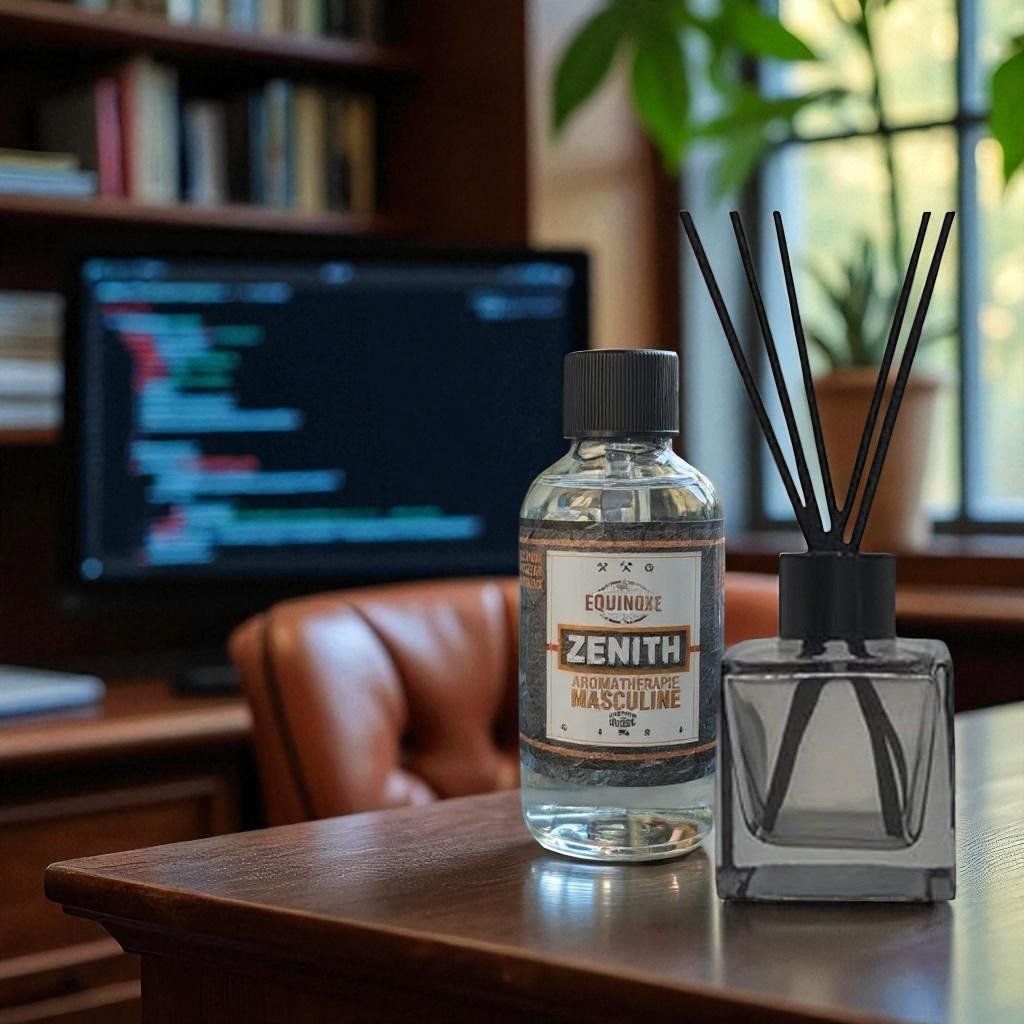 ZENITH - Huile à Diffuseur à Roseaux 120ml - Me Essentiels